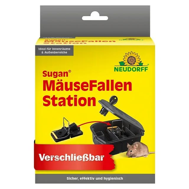 Neudorff Sugan Mausefalle FallenStation (Schlagfalle, Kunststoff)