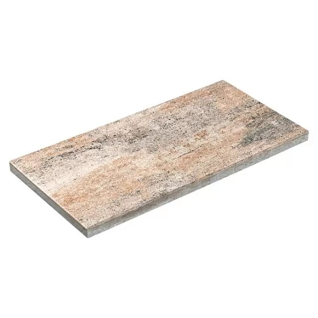 Diephaus Terrassenplatte Vallejo (80 x 40 x 4 cm, Muschelkalk, Beton)
