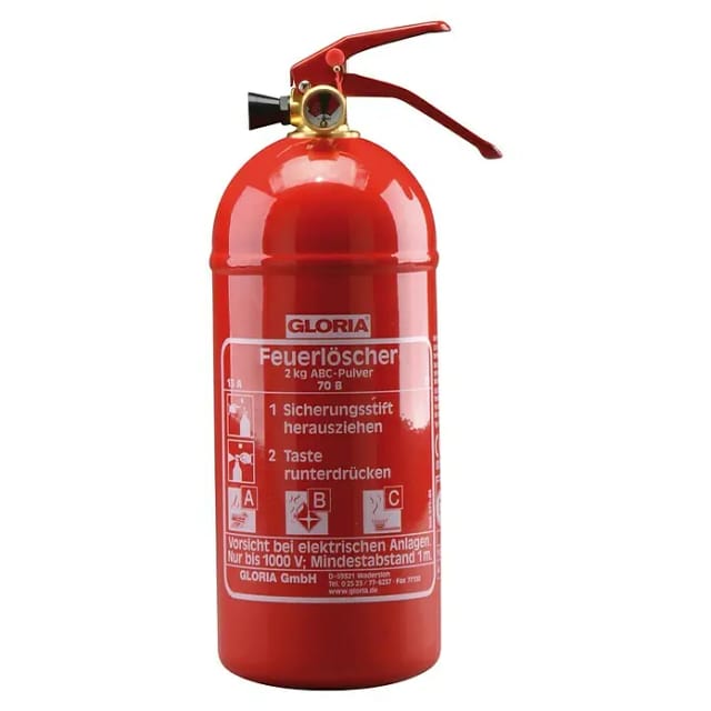 Gloria Feuerlöscher G-PD2GA (5 kg, Löschmittel: Pulver)