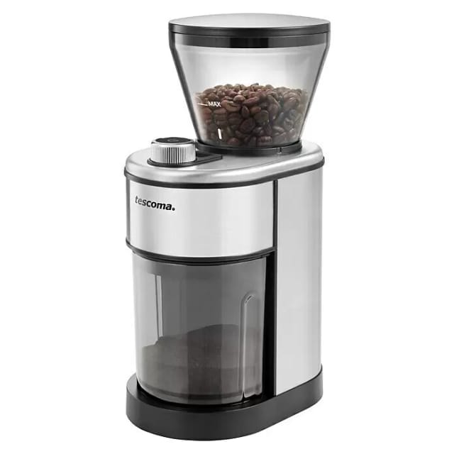 Kaffeemühle President (Silber/Schwarz, Edelstahl)