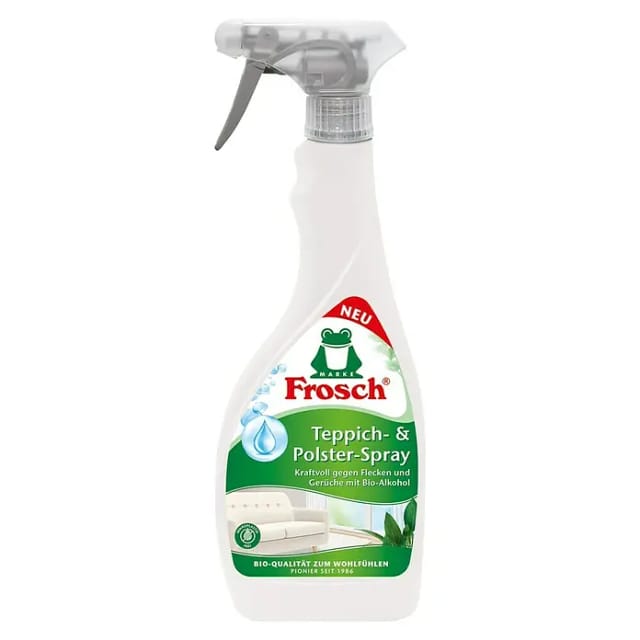 Frosch Reinigungsmittel Teppich- & Polster Spray (500 ml, Flasche mit Sprühkopf)