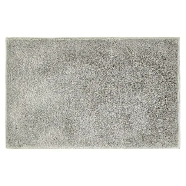 Badteppich Florida (50 x 80 cm, Grau, 100% Polyester)