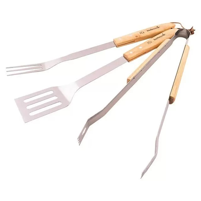 Barbecook Grillbesteck (Länge: 47 cm, Edelstahl)