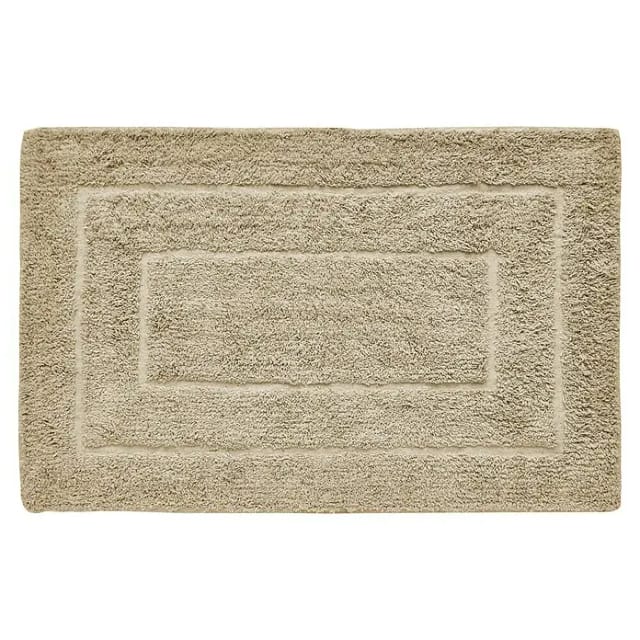 Badteppich Havanna (50 x 80 cm, Beige, Border, 80% Baumwolle, 20% Polyester)