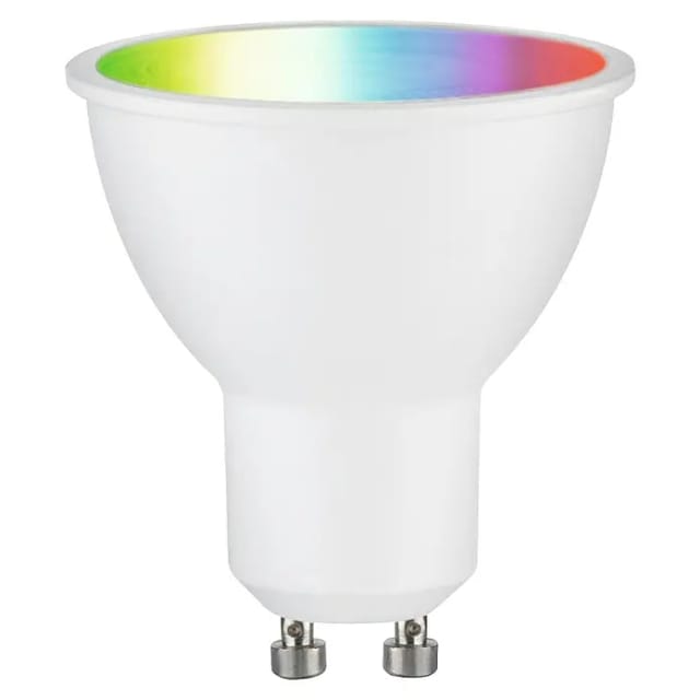 Paulmann Smart-LED-Lampe (GU10, Dimmbar, RGBW, 350 lm, 4,8 W, Weiß)