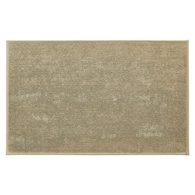 Badteppich Malibu (60 x 100 cm, Taupe, 100% Polyester)