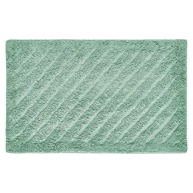 Badteppich Havanna (50 x 80 cm, Salbei, Stripe, 80% Baumwolle, 20% Polyester)