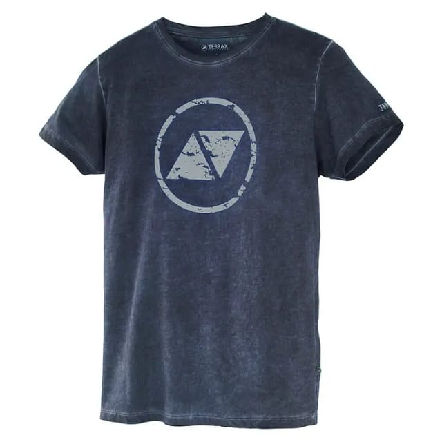 Terrax Workwear T-Shirt (M, Dunkelblau)