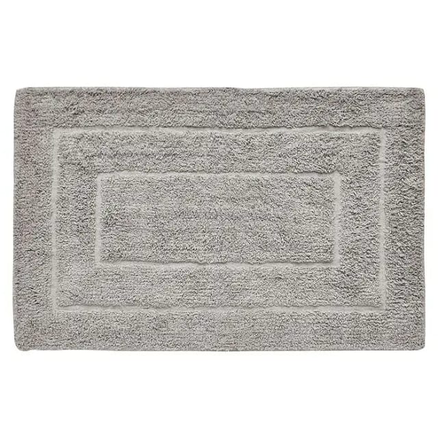 Badteppich Havanna (50 x 80 cm, Taupe, Border, 80% Baumwolle, 20% Polyester)