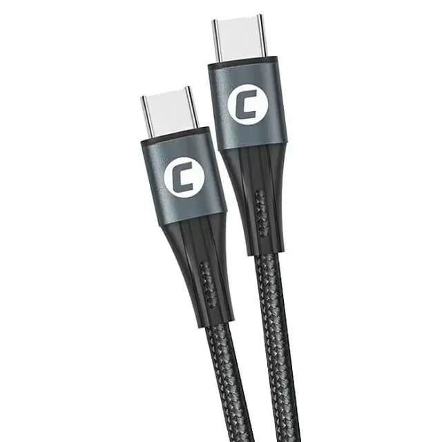 Cartrend USB-Ladekabel (Passend für: USB-C auf USB-C, Kabellänge: 1 m)
