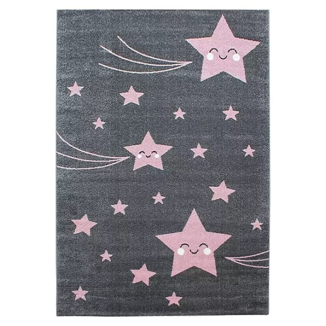 Kinderteppich Kids 0610 (Pink, 290 x 200 cm, 100 % Polypropylen)