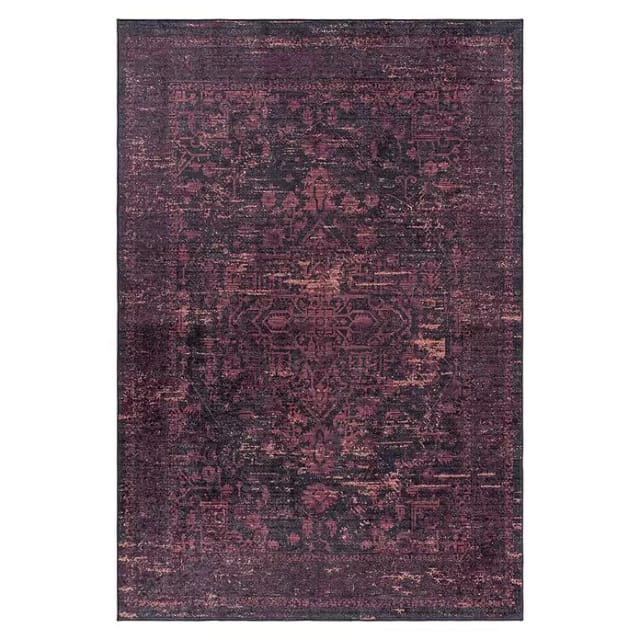 Flachgewebeteppich Fiesta (Rot, 150 x 80 cm, 100 % Polyester)