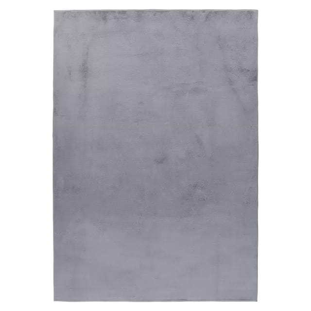 Hochflorteppich Pouffy (Grau, 250 x 80 cm, 100 % Polyester)
