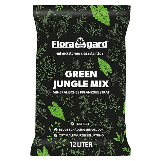 Floragard Pflanzensubstrat Green Jungle Mix (12 l)