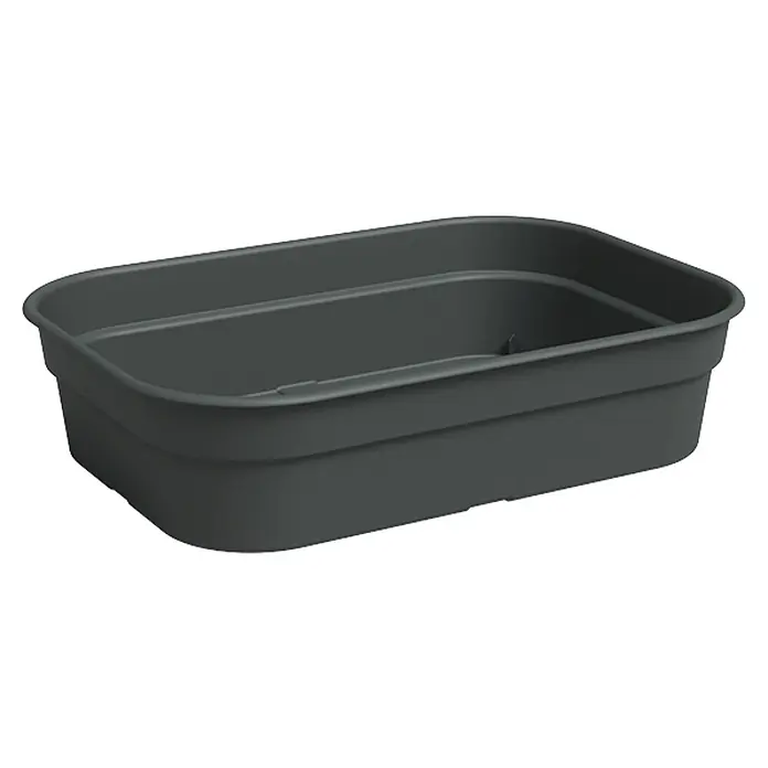 Artevasi Madagascar to Grow Anzuchtschale S (Außenmaß (L x B x H): 24 x 17 x 6 cm, Kunststoff, Anthrazit)