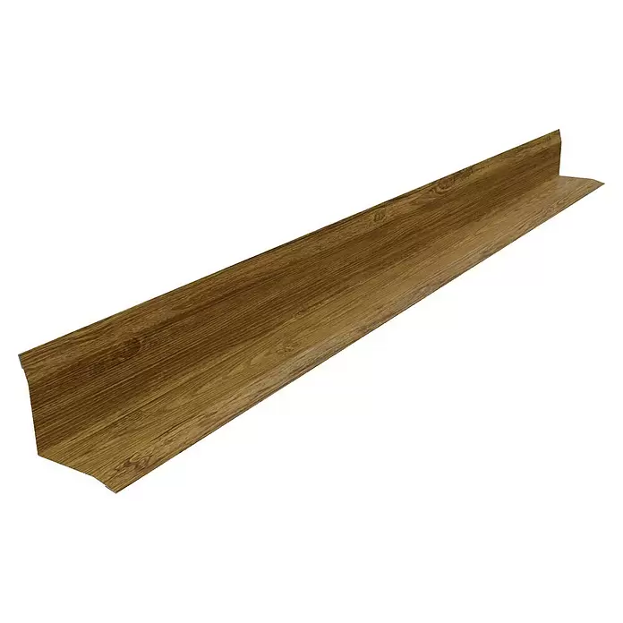 Metdach Inneneck-Profil WP (Goldeiche, Länge: 100 cm, Stahl)