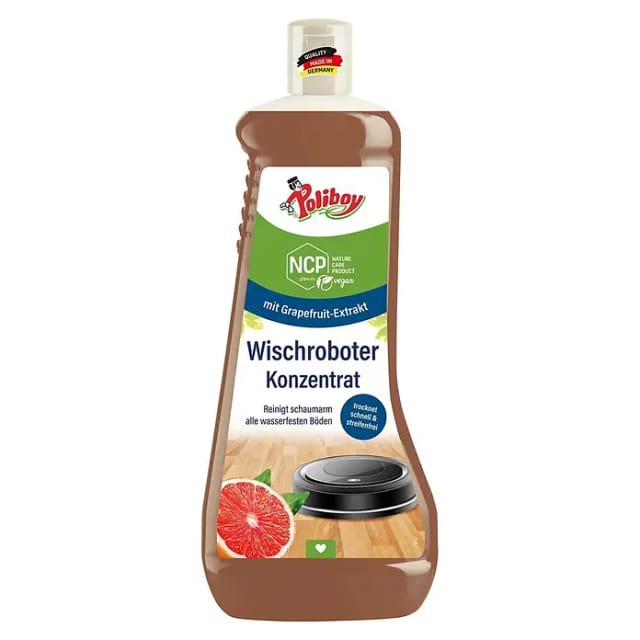 Poliboy Bio Reinigungskonzentrat für Wischroboter (1 l, Flasche)
