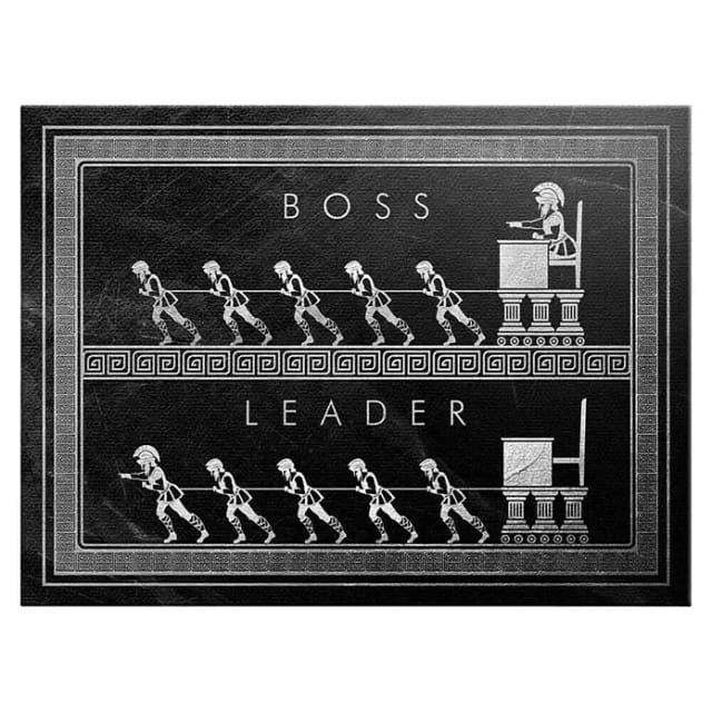 Dotcomcanvas Leinwandbild (Be A Leader, B x H: 160 x 120 cm)