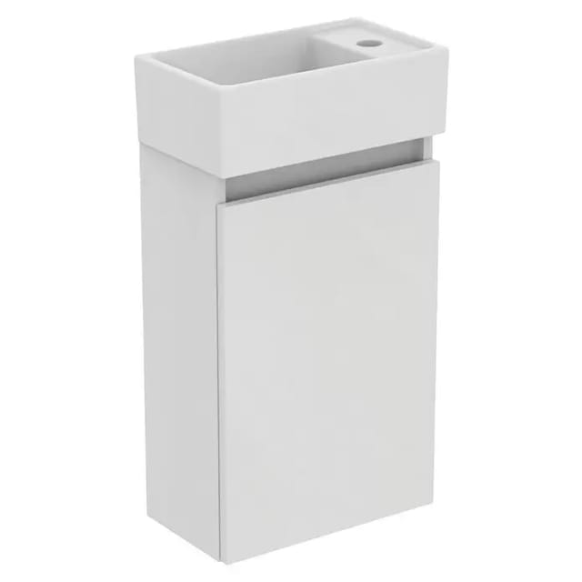 Ideal Standard Eurovit Badmöbel-Set + (37 cm, Weiß, Hahnloch: Rechts)