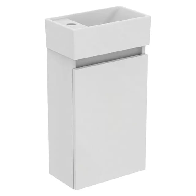 Ideal Standard Eurovit Badmöbel-Set + (37 cm, Weiß, Hahnloch: Links)