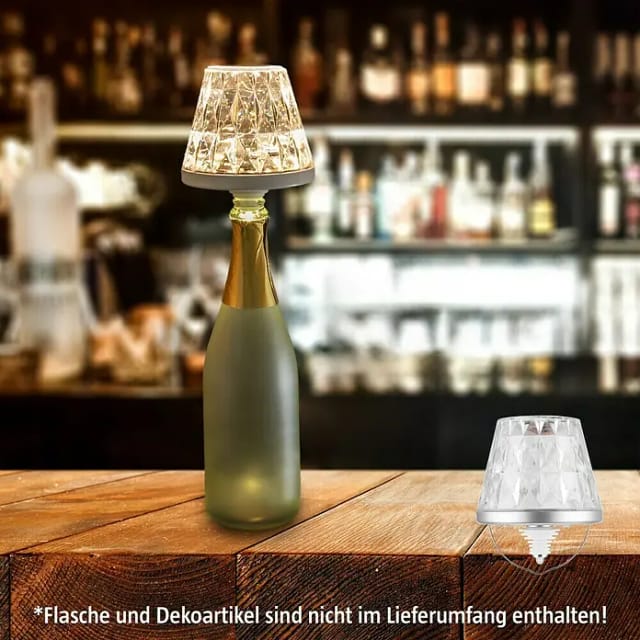 REV LED-Flaschenleuchte Lamprusco Cristal (2 W, Weiß, Warmweiß)