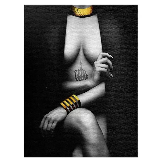 Dotcomcanvas Leinwandbild (Elegant Pose, B x H: 120 x 160 cm)