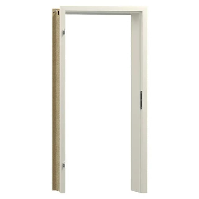 GetaDoor Laminit Türzarge GL 223 (860 x 1.985 mm, Wandstärke: 330 mm, DIN Anschlag: Links, Weiß seidenmatt)