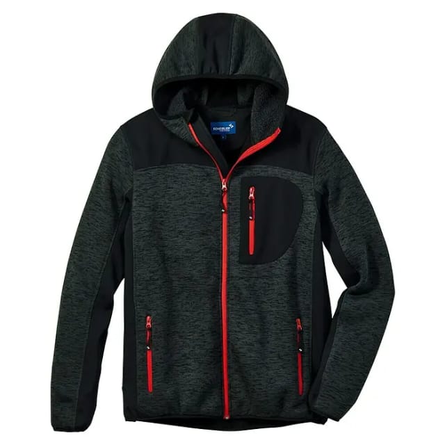 Scheibler Strickjacke (XL, Anthrazit/Schwarz)