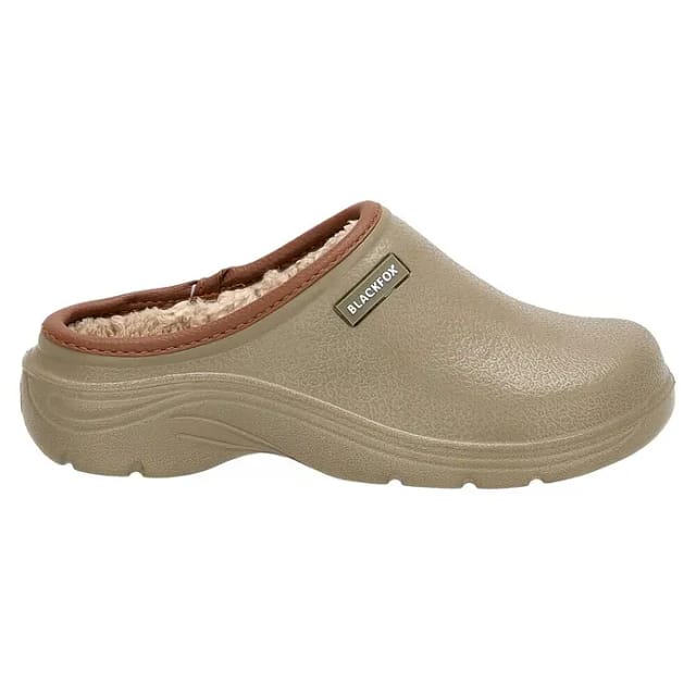 Black Fox Gartenclogs Winterschuh Sherlow (Schuhgröße: 38, Khaki)