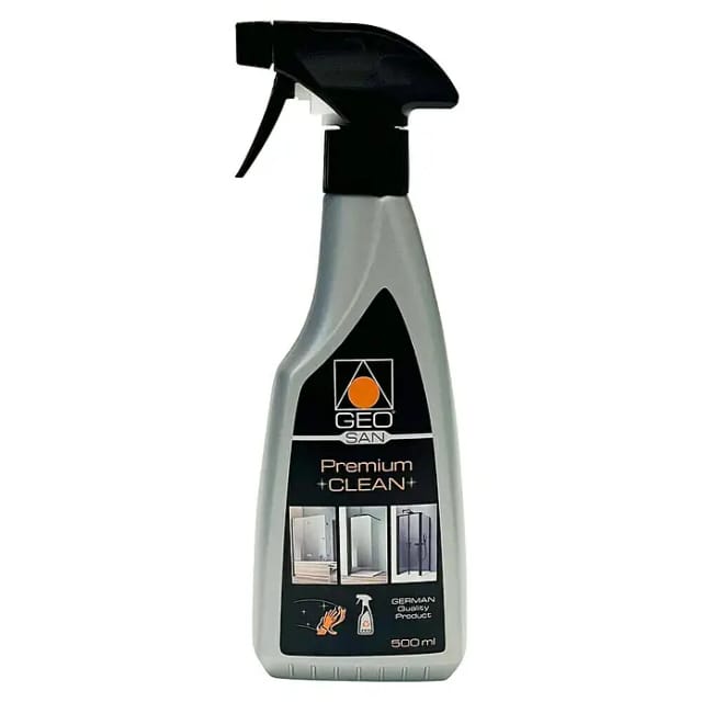 GEO Duschkabinenreiniger (600 ml, Flasche mit Sprühpistole)