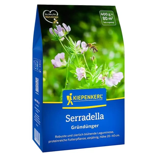 Kiepenkerl Gründüngung Serradella (Ornithopus sativus, Inhalt reicht für ca. 80 Quadratmeter)