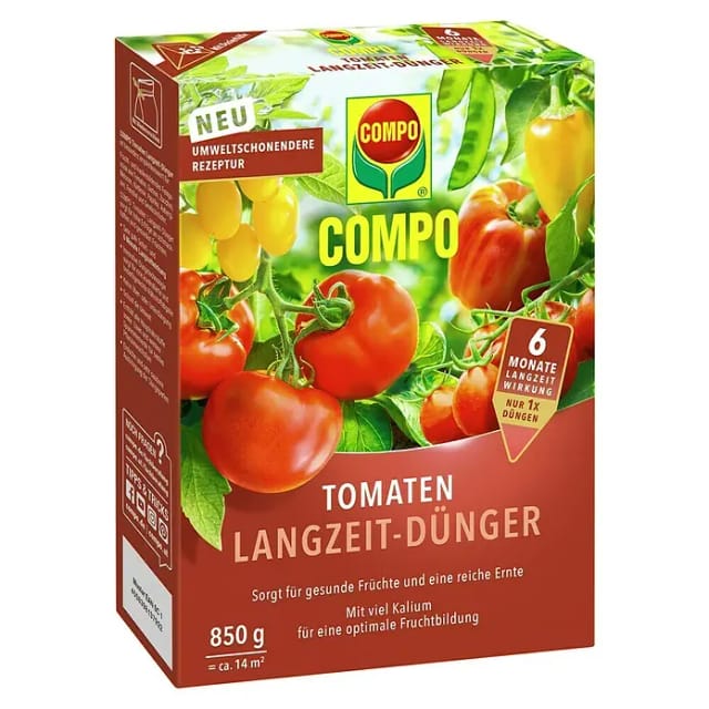 Compo Langzeitdünger Tomaten (850 g, Max. Anwendungsfläche: 14 m²)