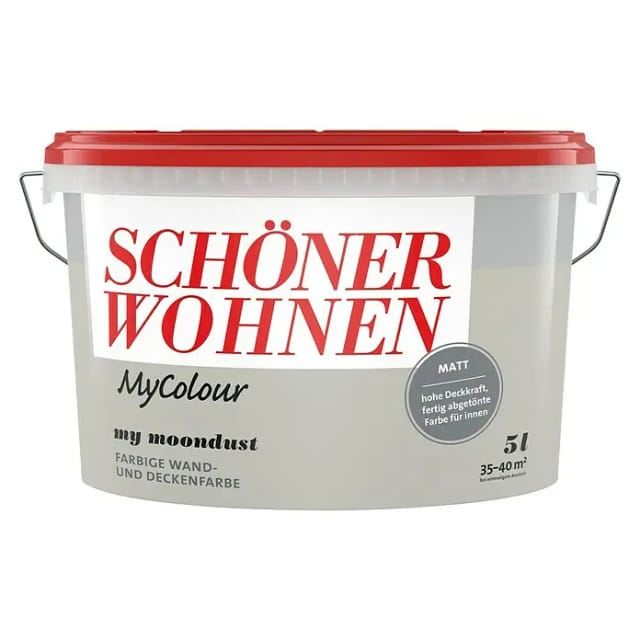 SCHÖNER WOHNEN-Farbe MyColour Wandfarbe (My Moondust, Matt, 5 l)