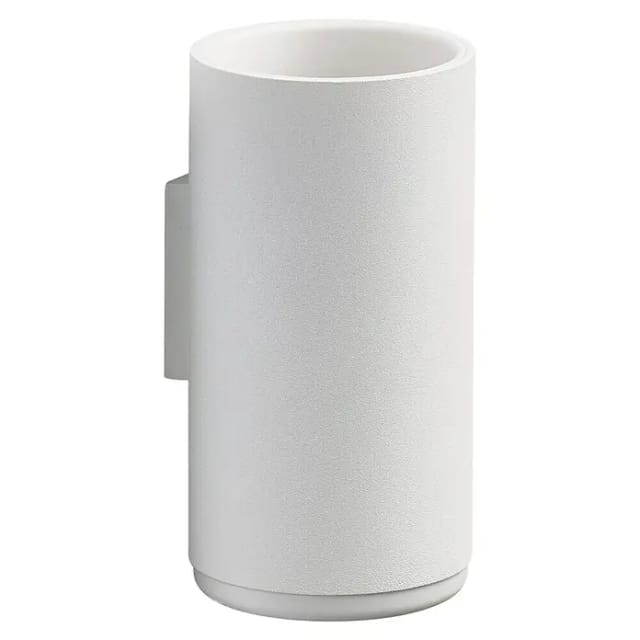 Zone Denmark Zahnputzbecher RIM (ABS-Kunststoff, White, Wandmontage)