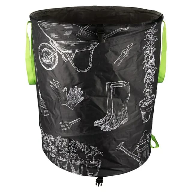 Windhager Motiv Gartenabfallsack (180 l, L x B x H: 58 x 58 x 69 cm)