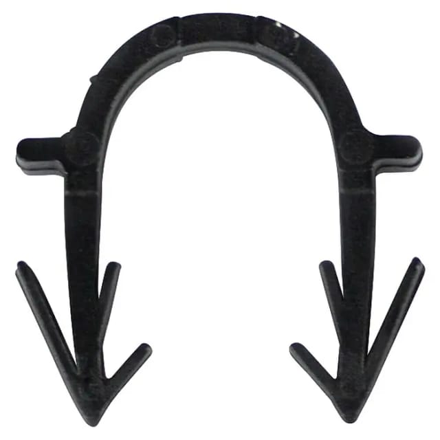 Solarfloor Rohrhalter (6 mm, Schwarz, 50 Stk.)