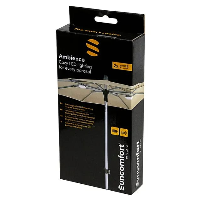 Suncomfort LED-Licht Ambience 2er Set (Passend für: Sonnenschirme)