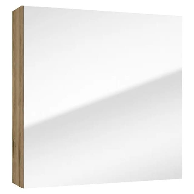 Spiegelschrank Rietti (B x H: 60 x 60 cm, Holz, Eiche Evoke)