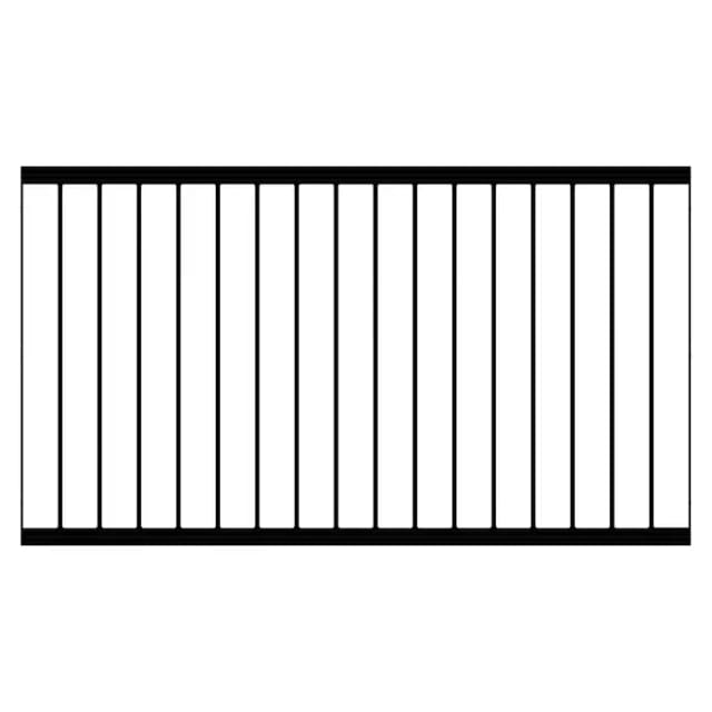 Plus Basic Vorgartenzaun (150 x 85 cm, Stahl)