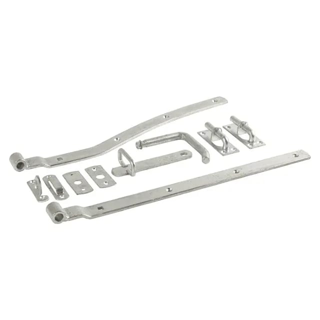 Plus Beschlag-Set für Einzeltor Ligno links (Stahl)