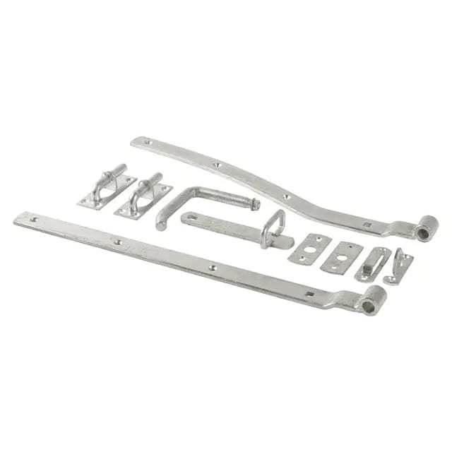 Plus Beschlag-Set für Einzeltor Ligno rechts (Stahl)