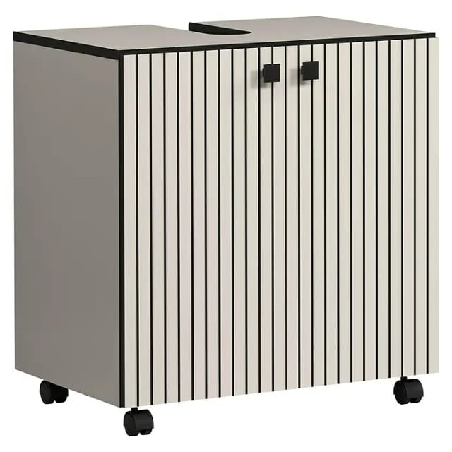 Trendteam Niklas Waschtischunterschrank (B x T x H: 60 x 42 x 64 cm, Kashmir, Strukturiert)