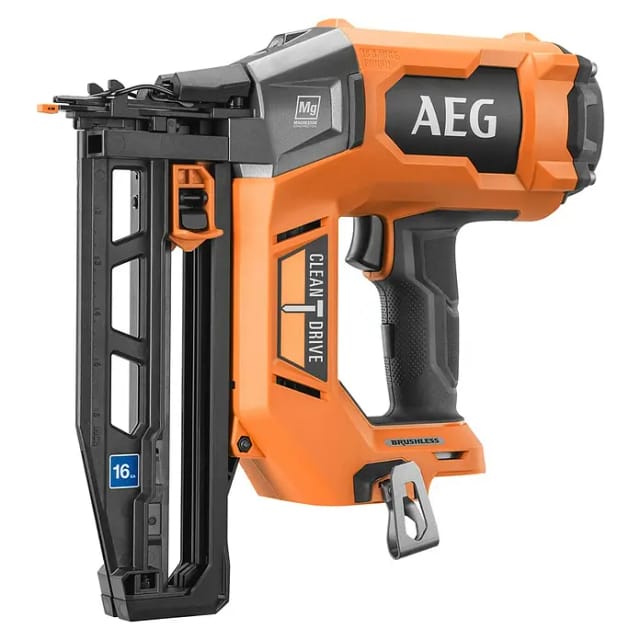 AEG Pro 18V Akku-Nagler B18BN16-0 (18 V, Ohne Akku, Länge Nagel: 25 mm - 65 mm)