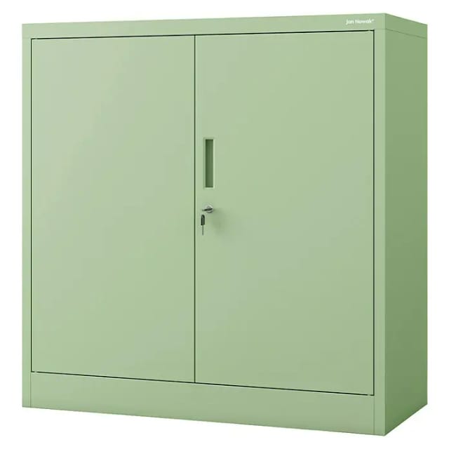 Jan Nowak Aktenschrank Beata (B x T x H: 90 x 40 x 92,5 cm, Grün)