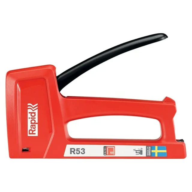 Rapid Handtacker R53 (Klammertiefe: 4 mm - 10 mm, Geeignet für: Feindrahtklammer Typ 53)