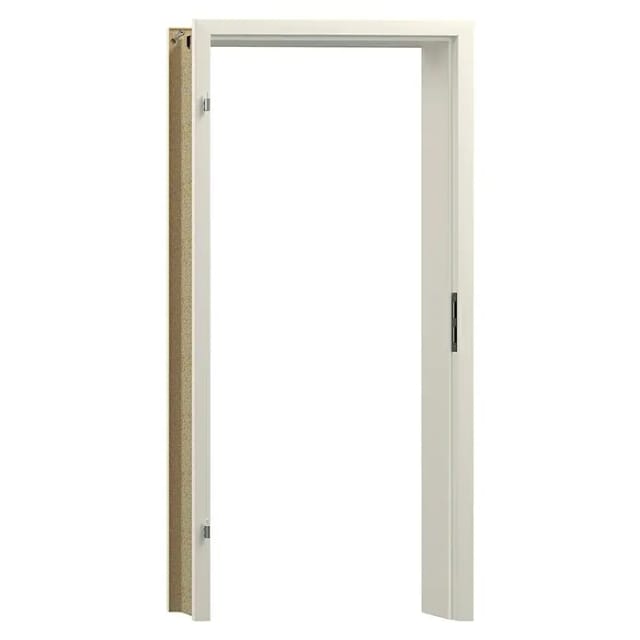 GetaDoor Laminit Türzarge GL 223 (610 x 2.110 mm, Wandstärke: 310 mm, DIN Anschlag: Links, Weiß seidenmatt)