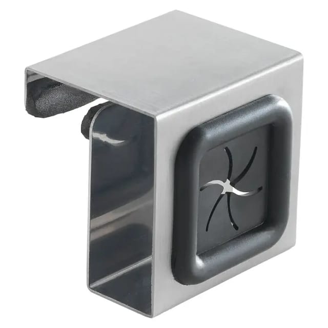 Metaltex Handtuchhalter (Edelstahl, L x B x H: 4,5 x 5 x 5 cm)