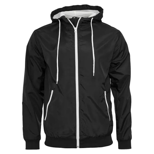 Urban Classics Windjacke (Schwarz, XL, Polyester)