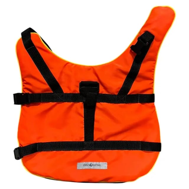 Navyline Schwimmweste für Hunde & Katzen crazy4boating (S, 0 kg - 8 kg, Rot)