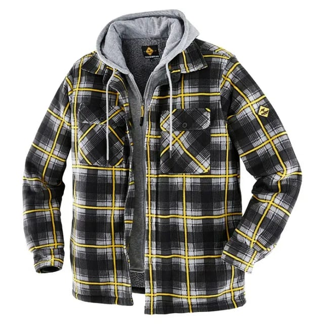 Terrax Workwear Thermojacke (XL, Anthrazit/Gelb)